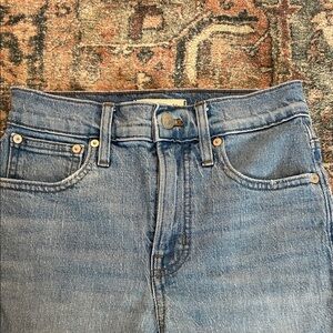 Madewell Light Blue Cropped Jeans